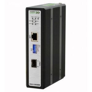 Bộ chuyển đổi quang điện công nghiệp SFP Slim Gigabit Ethernet to Fiber SFP 10/100/1000Base-T(X) sang 100/1000Base RUG-118GSEN