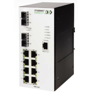 Switch công nghiệp 8-port + 2 LX/SC Gigabit Managed HMG-826
