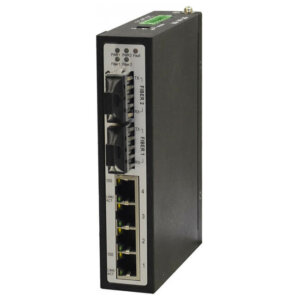 Switch công nghiệp 4-port + 2 100FX Unmanaged Multi-mode HUE-421SEN