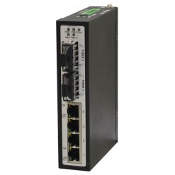 Switch công nghiệp 4-port + 2 100FX Unmanaged Single-mode HUE-423SEN