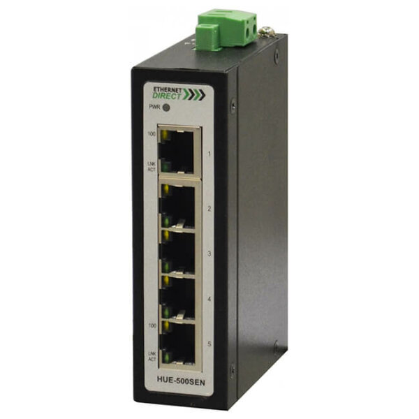 Switch công nghiệp 5-port Unmanaged HUE-500SEN
