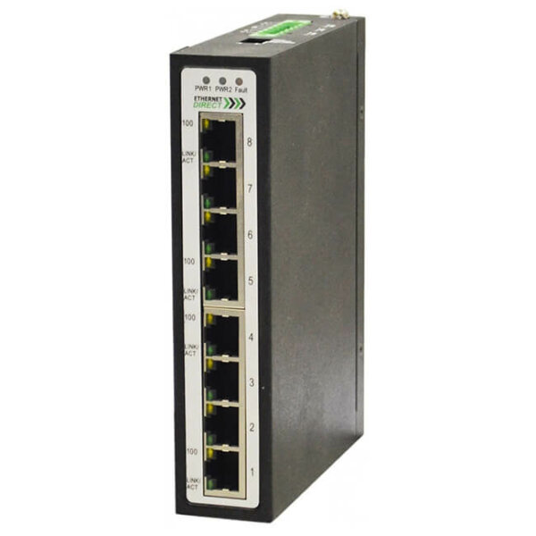 Switch công nghiệp 8-port Unmanaged HUE-800SEN
