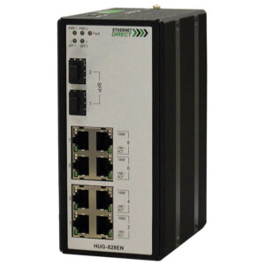 Switch công nghiệp 8-port + 2G SFP Unmanaged Gigabit HUG-828EN