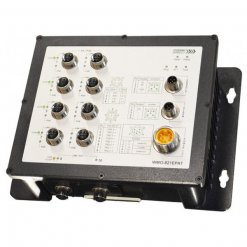 Switch công nghiệp 10-port IP67 EN 50155 Managed với 8 PoE ports WMG-821EPAT