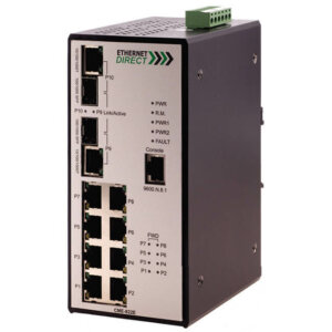 Switch PoE công nghiệp 8-port (8 cổng IEEE 802.3af PoE) + 2G SFP Gigabit Managed CME-822E