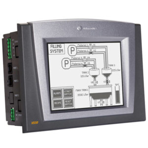 Bộ lập trình PLC tích hợp màn hình cảm ứng HMI 5.7 inch Vision530
