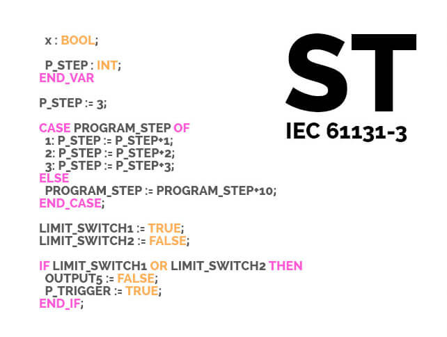 Ngôn ngữ lập trình PLC ST / STL