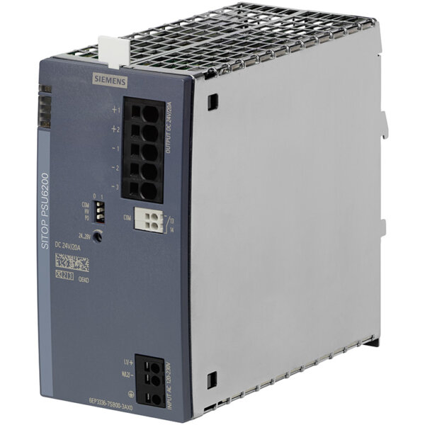 Bộ nguồn 24VDC/20A (120/230VAC) SITOP PSU6200 6EP3336-7SC00-3AX0