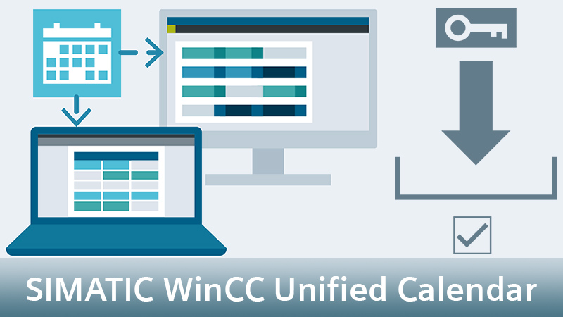 SIMATIC WinCC Unified Calendar