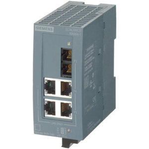 Switch công nghiệp 4 cổng RJ45 10/100 Mbit/s + 1 cổng SC 100 Mbit/s Multi-mode SCALANCE XB004-1 Unmanaged & Layer 2 6GK5004-1BD00-1AB2