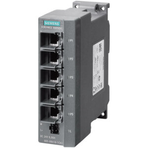 Switch công nghiệp 5 cổng RJ45 10/100 Mbit/s SCALANCE X005EEC Unmanaged & Layer 2 6GK5005-0BA10-1CA3