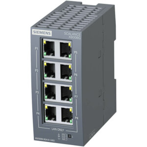 Switch công nghiệp 8 ports 10/100/1000 Mbit/s SCALANCE XB008G Unmanaged & Layer 2 6GK5008-0GA10-1AB2