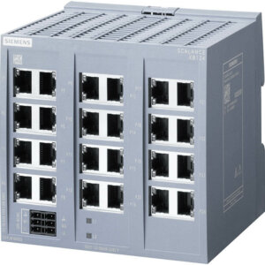 Switch công nghiệp 24 cổng RJ45 10/100 Mbit/s SCALANCE XB124 Unmanaged & Layer 2 6GK5124-0BA00-2AB2