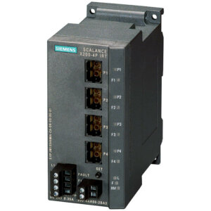 Switch công nghiệp 4 cổng POF SC RJ 100 Mbit/s SCALANCE X200-4PIRT Managed & Layer 2 6GK5200-4AH00-2BA3