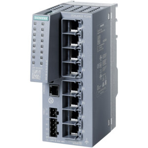 Switch công nghiệp 8 cổng RJ45 10/100 Mbps + 1 cổng quản lý SCALANCE XC208 Managed & Layer 2 6GK5208-0BA00-2AC2