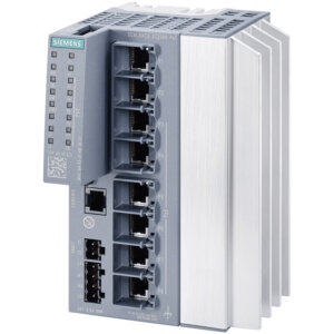 Switch công nghiệp 8 cổng RJ45 10/100/1000 Mbps ( 6 cổng PoE) + 1 cổng quản lý SCALANCE XC208G PoE Managed & Layer 2 6GK5208-0RA00-2AC2