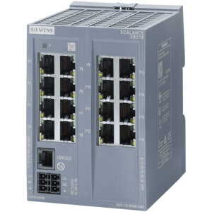 Switch công nghiệp 16 cổng RJ45 10/100 Mbps + 1 cổng quản lý (PROFINET) SCALANCE XB216 Managed & Layer 2 6GK5216-0BA00-2AB2