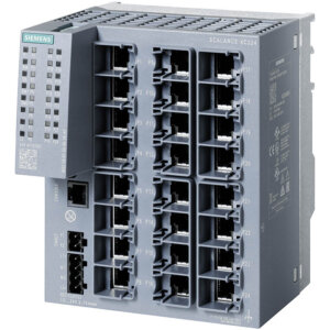 Switch công nghiệp 24 cổng RJ45 10/100 Mbps + 1 cổng quản lý SCALANCE XC224 Managed & Layer 2 6GK5224-0BA00-2AC2