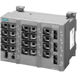 Switch công nghiệp 20 cổng RJ45 10/100 Mbit/s + 1 cổng SC 100 Mbit/s Multimode + 2 cổng SC 100 Mbit/s Singlemode SCALANCE X320-3LDFE Managed & Layer 2 6GK5320-3BF00-2AA3