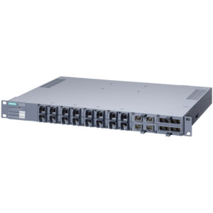 Switch công nghiệp 16 cổng RJ45 10/100/1000 Mbit/s + 4 cổng 100/1000 Mbit/s (cổng mô-đun/điện/quang) SCALANCE XR324-4M EEC Managed & Layer 2 6GK5324-4GG10-1ER2