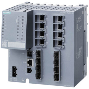 Switch công nghiệp 8 cổng RJ45 10/100/1000 Mbit/s + 8 cổng SFP 100/1000 Mbit/s SCALANCE XM408-8C Managed & Layer 3 6GK5408-8GR00-2AM2