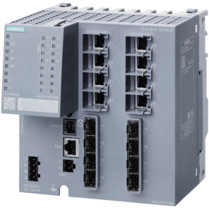 Switch công nghiệp 8 cổng RJ45 10/100/1000 Mbit/s + 8 cổng SFP 100/1000 Mbit/s SCALANCE XM408-8C Managed & Layer 3 6GK5408-8GS00-2AM2