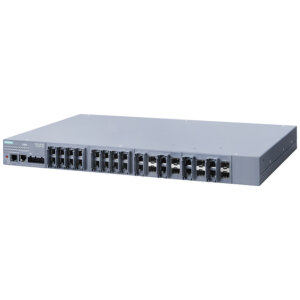 Switch công nghiệp 24 cổng RJ45 10/100/1000 Mbit/s + 8 cổng SFP 100/1000 Mbit/s SCALANCE XR524-8C Managed & Layer 3 6GK5524-8GR00-2AR2