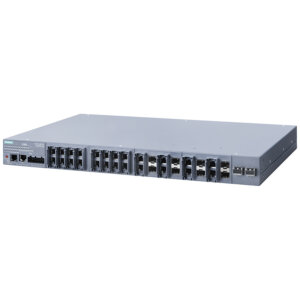 Switch công nghiệp 24 cổng RJ45 10/100/1000 Mbit/s + 8 cổng SFP 100/1000 Mbit/s Combo + 2 SFP+ 10 Gbit/s SCALANCE XR526-8C Managed & Layer 3 6GK5526-8GR00-2AR2