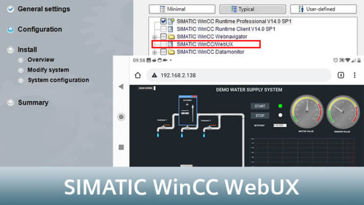 SIMATIC WinCC WebUX