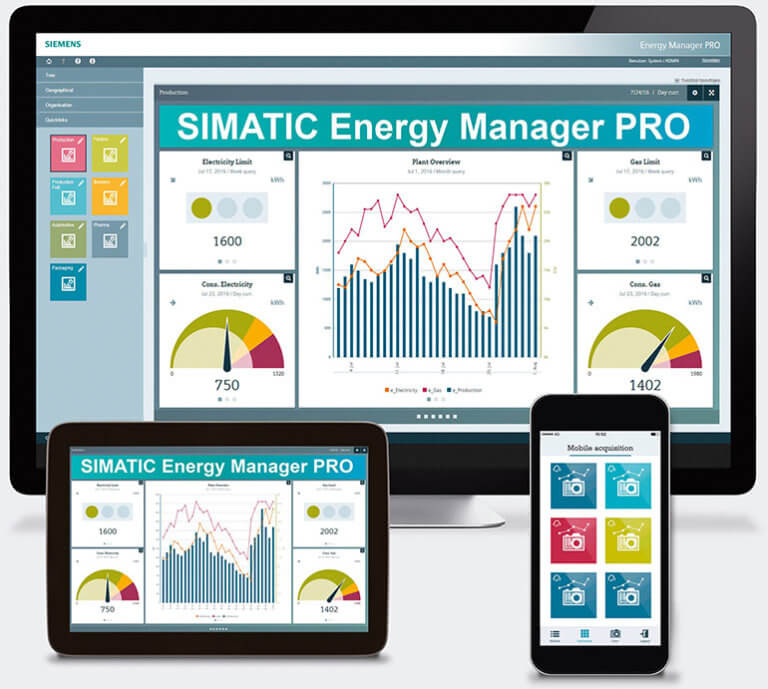 SIMATIC Energy Manager Phần mềm quản lý năng lượng Siemens