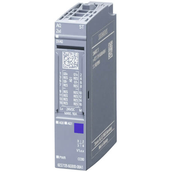 6ES7135-6GB00-0BA1 AQ 2xI Standard PU 1 SIMATIC ET 200SP