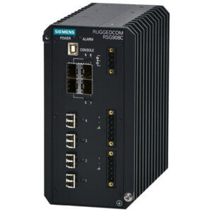 Switch công nghiệp 4x 1Gbit/s SFP + 4x 100Mbit/s multimode LC RUGGEDCOM RSG908C