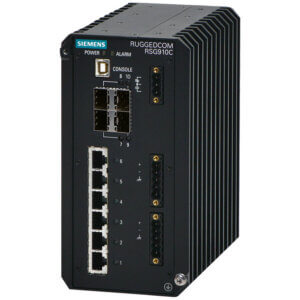 Switch công nghiệp 4x 1Gbit/s SFP + 6x 10/100/1000Mbit/s RJ45 RUGGEDCOM RSG910C
